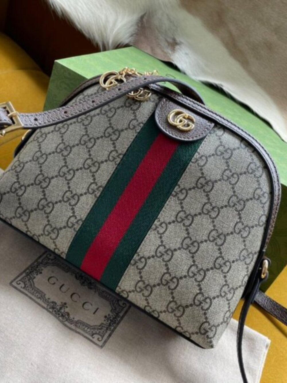 GUCCI Ophidia GG small shoulder bag - Picture 3 of 5